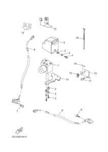 YP125RA (ABS) Электрика 3