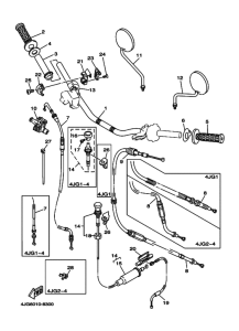XT225W ｽﾃｱﾘﾝｸﾞﾊﾝﾄﾞﾙ. ｹｰﾌﾞﾙ