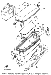 XVZ13DBC Боковые кофры