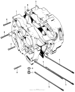 CL90 Картер двигателя