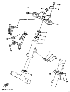 XT350 Управление