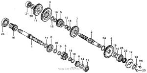 XL75 Трансмиссия