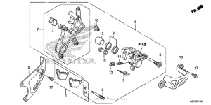  Задний суппорт