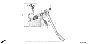 VT1300CT Подножка