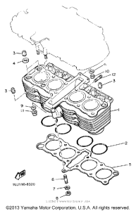 YX600UC Цилиндры