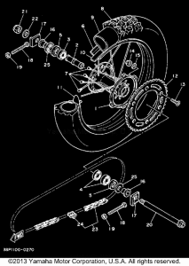 Переднее колесо