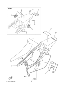 TTR90M Боковые обтекатели