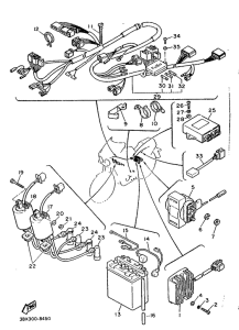 FZ600 Электрика 1