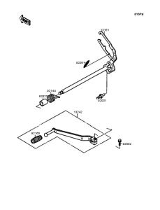 EL250 Механизм переключения передач