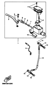 CW50 Передний тормозной цилиндр