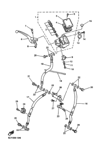FZS1000 Передний тормозной цилиндр