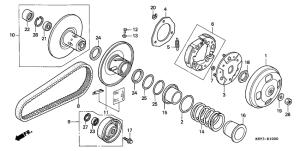 FES150 Вариатор