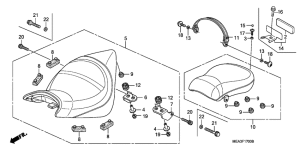 VTX1300S Пружина