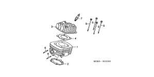 SGX50S Cylinder / cylinder head