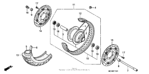 VTX1800S1 Front wheel (2)