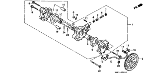 SLR650 Маслонасос