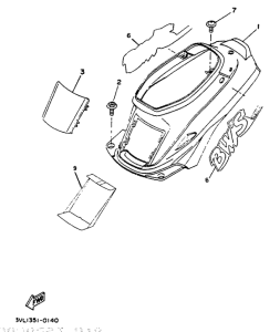 CW50 Боковые обтекатели