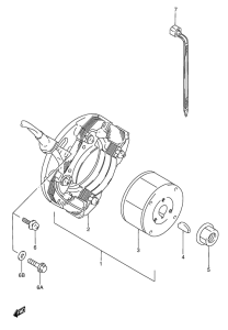 RM80 Зажигание
