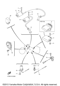 XVS11AWTC Электрика
