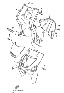 YE80 Ветровое стекло
