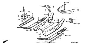 CN250 Панель пола