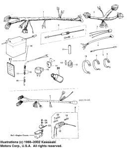 KE125 Электрика
