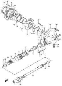 VS800 Карданный вал