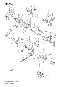 VZ800 Переключение передач
