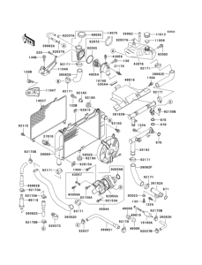 ZX600 Radiator(1 / 2)