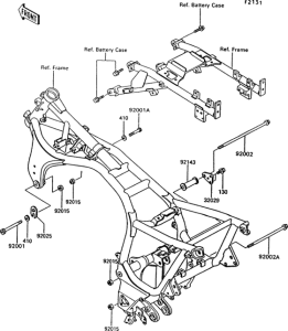 ZG1000 Рама ,крепежные детали