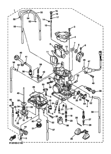 WR450F Carburetor assy