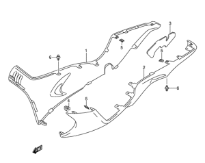 AN250 Side leg shield