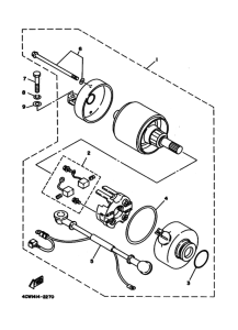 XC125T ｽﾀｰﾃｲﾝｸﾞﾓｰﾀ