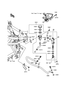 BR250 Задний торм цилиндр