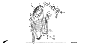 XR650L Цепь ГРМ