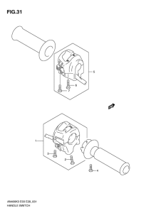 AN400 Рулевой переключатель