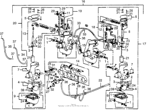 CB550 Карбюратор