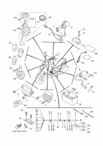 YW125 Электрика 1