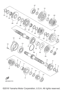 FZ6RHS Трансмиссия