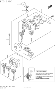 AN650 Lock Set (An650Zl5 E28)