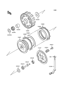 VN800 Сцепление