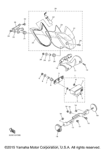 XVS950A Фонарь