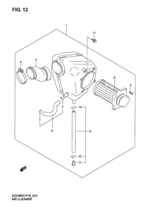 GZ250 Воздухоочиститель