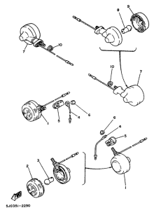 DT50MX Поворотники