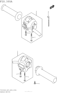 TU250 Рулевые переключатели