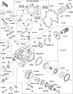 VN1500 Front bevel gear(1 / 3)