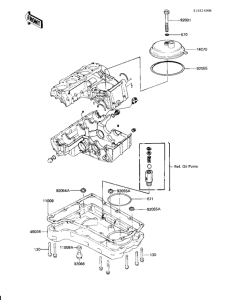 KZ1000 Крышка сапуна / маслосборник