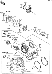 ZG1200 Drive shaft / final gear(1 / 2)