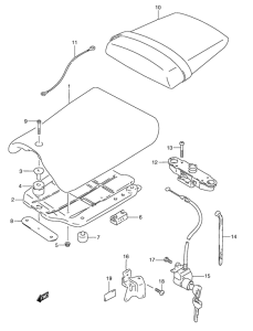RGV250 Пружина