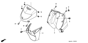 SCV100 Front cover shutter